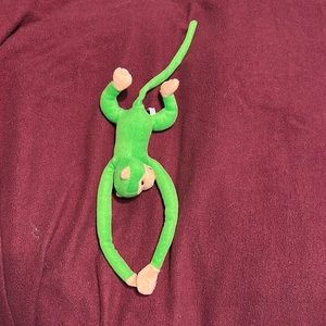 Green monkey Valero hands cute plushie